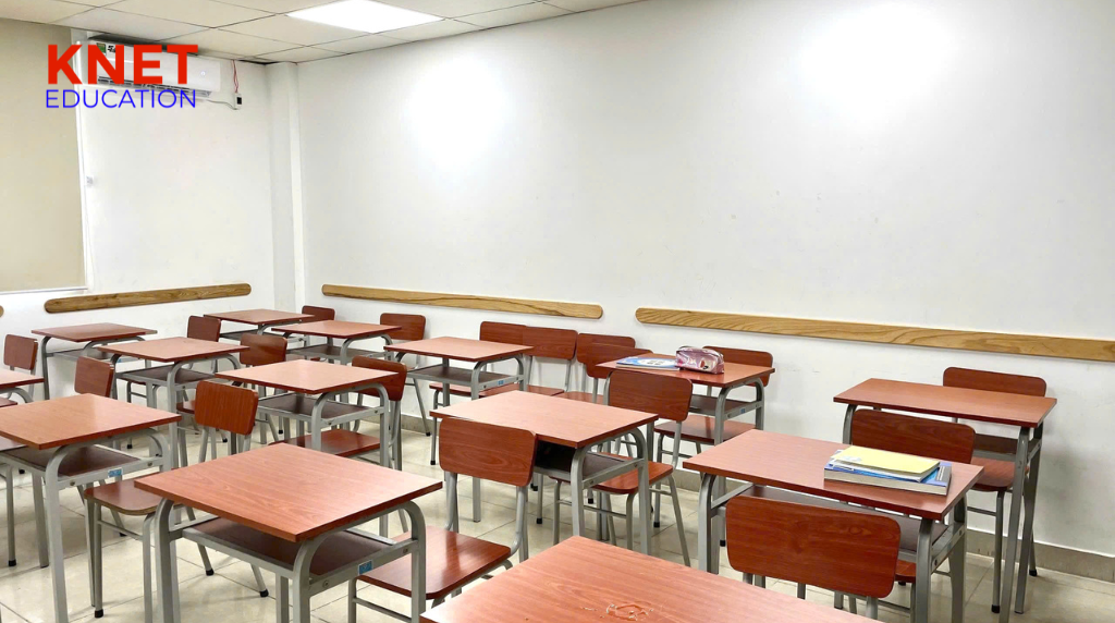 Hình ảnh phòng học tại Knet Edu