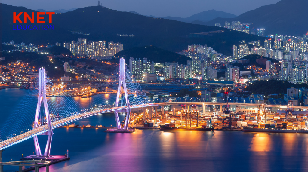 Hình ảnh Busan Hàn Quốc khi về đêm