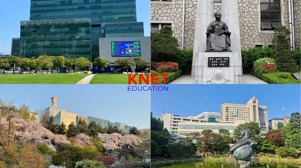Hình ảnh các góc sân trường Đại học Chung-Ang